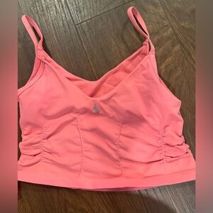 Free people movement pink Tank Top
